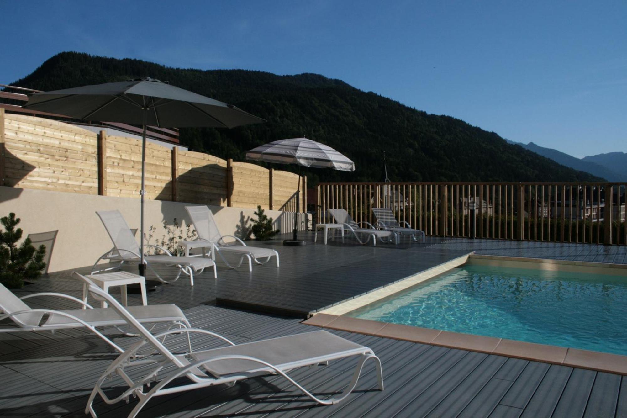 Logis Hotel & Spa Beau-Site Saint-Jean-de-Sixt Eksteriør bilde