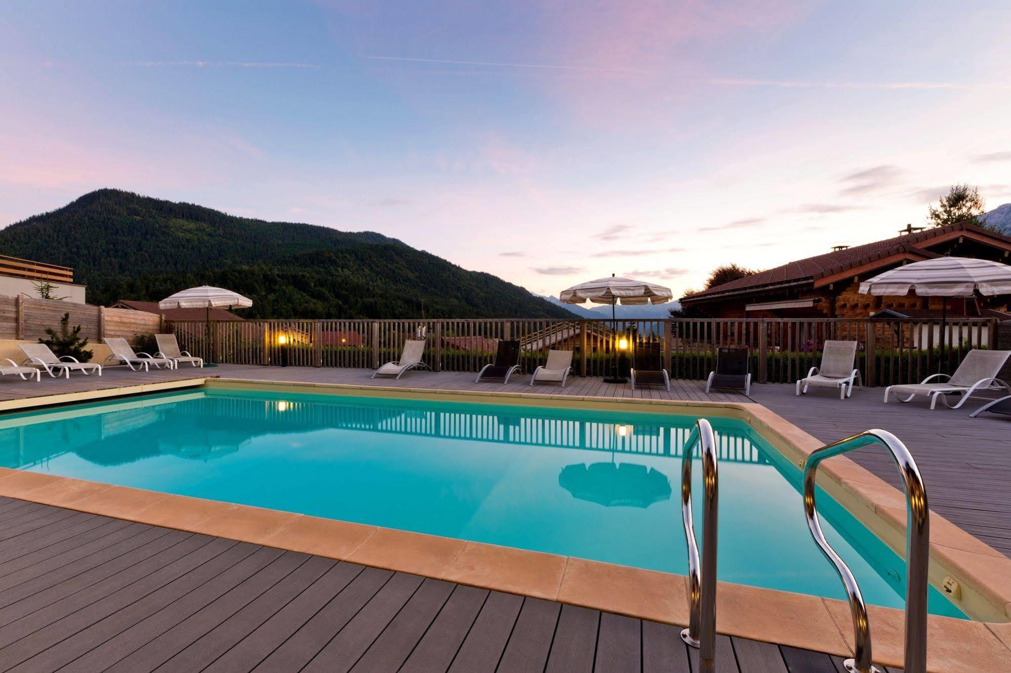 Logis Hotel & Spa Beau-Site Saint-Jean-de-Sixt Eksteriør bilde
