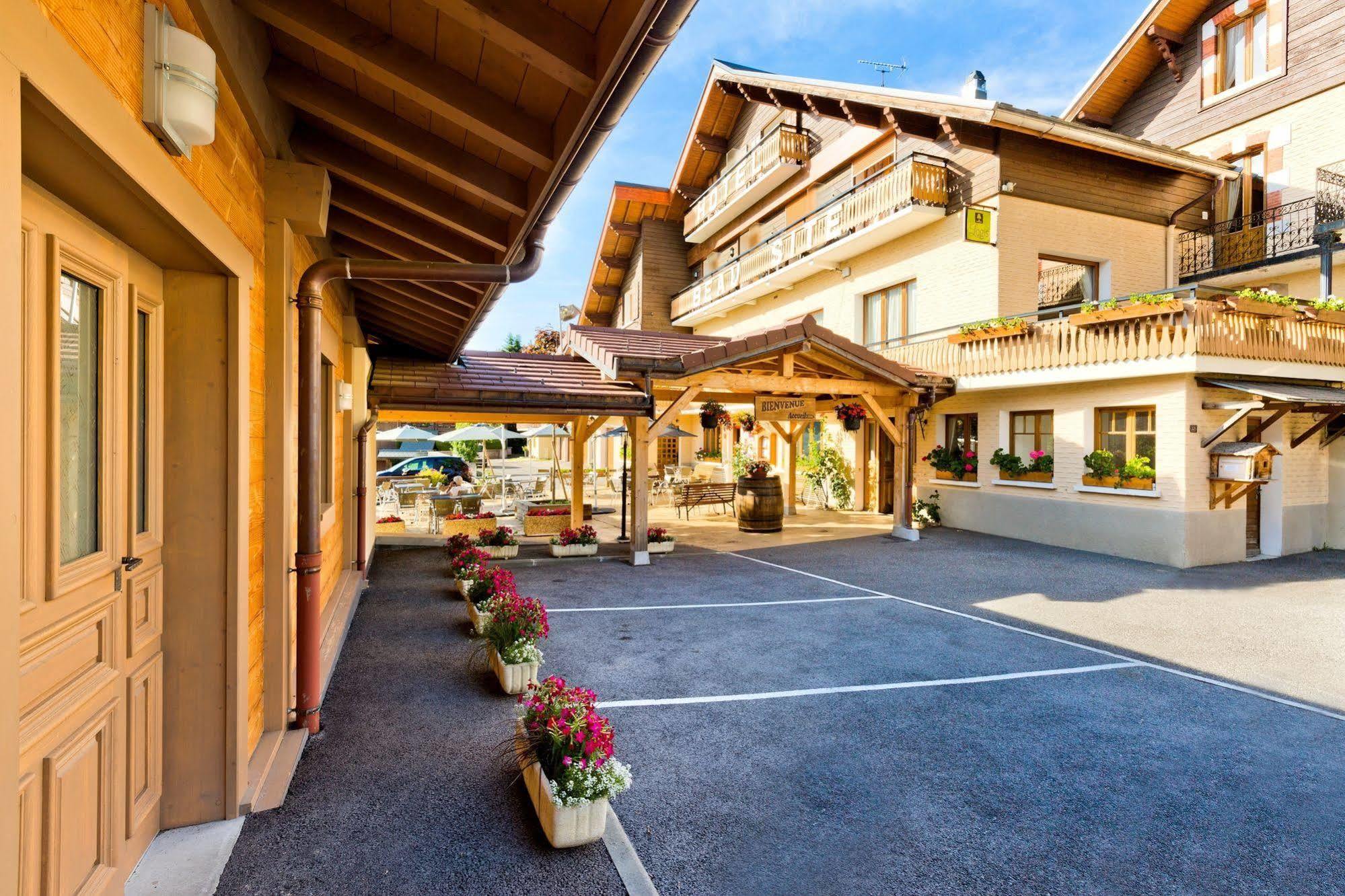 Logis Hotel & Spa Beau-Site Saint-Jean-de-Sixt Eksteriør bilde